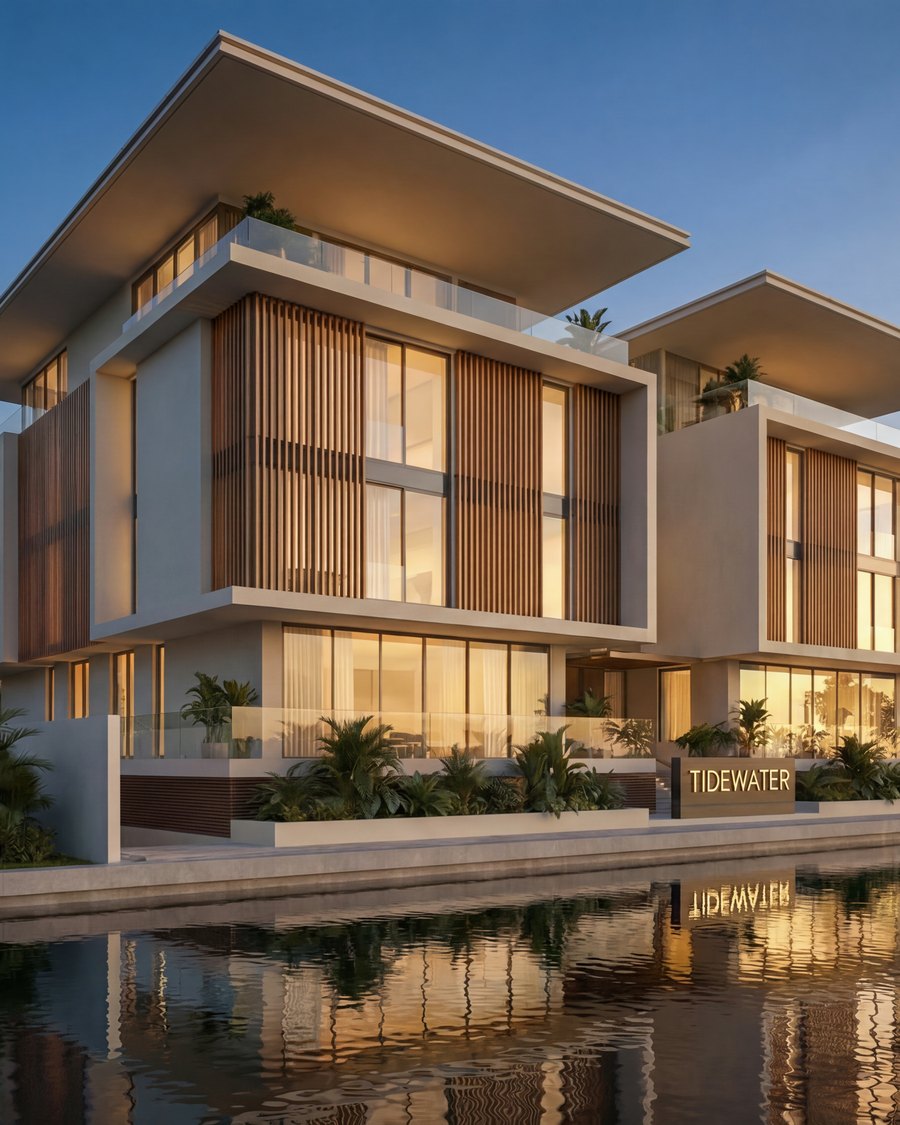 Tidewater — branded residences on the lagoon